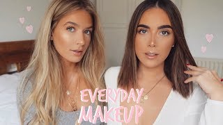 OUR EVERYDAY MAKEUP ROUTINE  Sophia and Cinzia [upl. by Stoffel667]