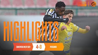 HIGHLIGHTS JUVENTUS NEXT GEN 43 PESCARA [upl. by Cirderf226]