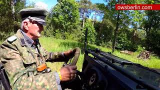 Review and Drive German 4x4 World War II Volkswagen  VW Typ 82 Kübelwagen [upl. by Pomfret633]