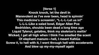 Eminem  Venom Clean Lyrics [upl. by Mesics]