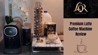 LOR Barista Premium Latte Coffee Machine Review amp How to use [upl. by Waylen]