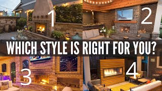 Which Outdoor Fireplace Style is Right For You [upl. by Benil]