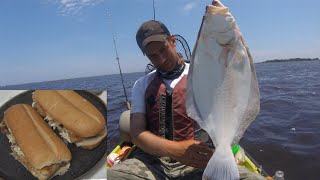 CATCH amp COOK Flounder Fluke  EASY METHOD [upl. by Diraf]