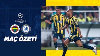 MAÇ ÖZETİ Fenerbahçe 21 Chelsea 200708 Şampiyonlar Ligi  Fenerbahçe SK [upl. by Eivol]