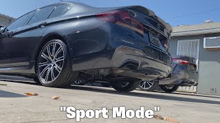 2018 BMW 540i Stock Exhaust Sounds [upl. by Haughay347]