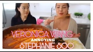 Veronica Wang Annoying Stephanie Soo For 3 Minutes Straight [upl. by Ardnassac]