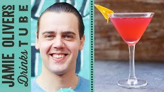 Cosmopolitan Cocktail  Simone Caporale amp Jamie Oliver  Food Tube LIVE [upl. by Leveroni]