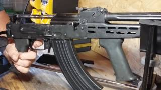 Homemade Binary ak 47 trigger Double tap ak 47 NEW MORE IN DEPTH HOW TO VIDEO COMING SOON [upl. by Paterson]