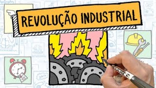 REVOLUÇÃO INDUSTRIAL  História  Resumo Desenhado [upl. by Justin]