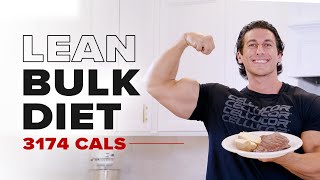 Sadik’s Lean Bulking Diet  Meal Plan  Full Day of Eating  3174 Calories [upl. by Erodroeht941]