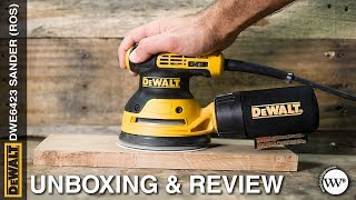 DEWALT DWE6423 Random Orbit Sander Unboxing and Review [upl. by Daniel821]