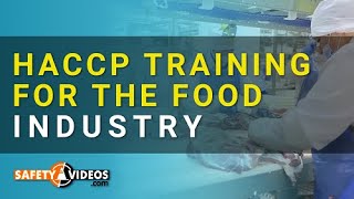 HACCP Training for the Food Industry from SafetyVideoscom [upl. by Zeba]