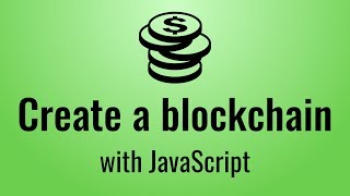 Creating a blockchain with Javascript Blockchain part 1 [upl. by Esydnac]