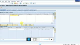 sap sd packing configuration in simple way [upl. by Nosreh]