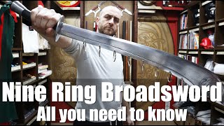 Nine Ring Broadsword Review  All you need to know  Enso Martial Arts Shop [upl. by Franciskus]