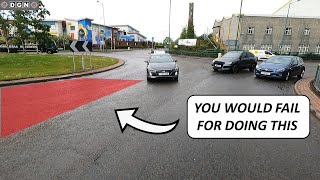 Staying in the Correct Lane on Roundabouts  60 SECOND DRIVING TIP [upl. by Eissalc]