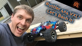 Rustler 4x4 VXL Unboxing and Bashing [upl. by Rialb522]