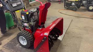 How to Start and Operate Craftsman 30” Snow Thrower [upl. by Ciccia]