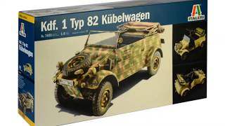 Kdf Type 182 Kubelwagen build 19 Italeri [upl. by Agnella]