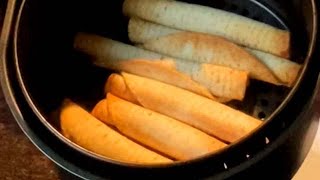 Air Fryer Frozen Taquitos  How To Cook Frozen Taquitos In The Air Fryer [upl. by Goldberg]