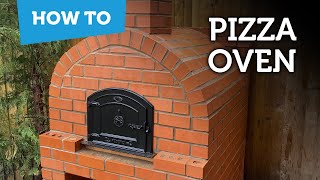 How to build a brick pizza oven [upl. by Ilajna]