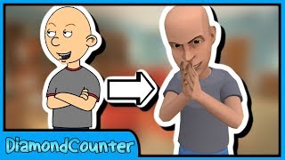 Classic Caillou Turns The GoAnimate World Into a Plotagon And Gets Grounded [upl. by Kesia]